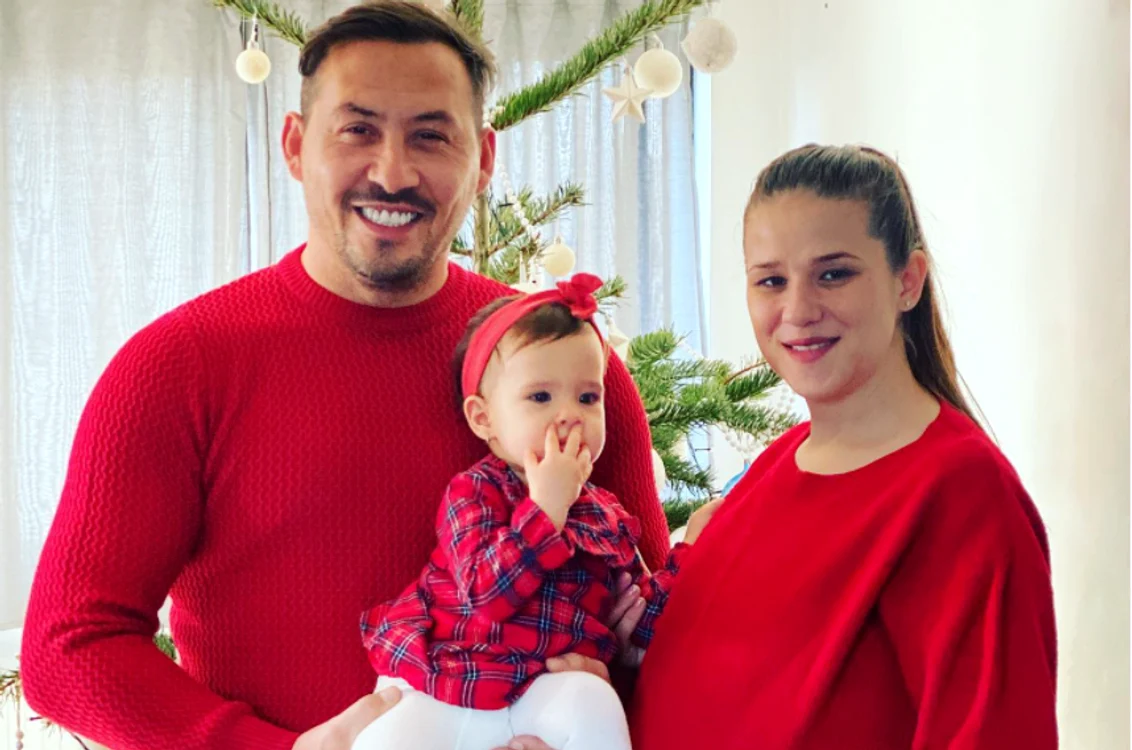 Ștefan, Simona și fiica lor cea mare, Elif. Foto: Instagram