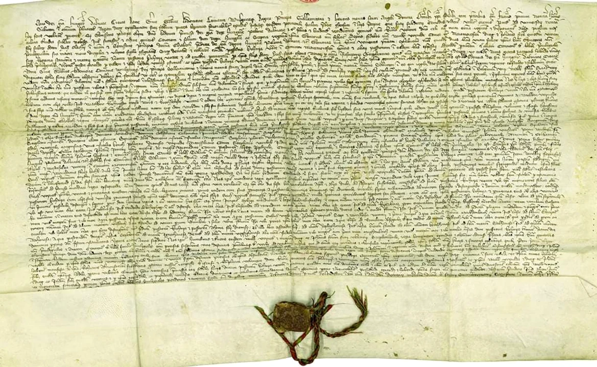 Manuscrisul in care este atestat prima data Vișeul ca localitate jpg jpeg