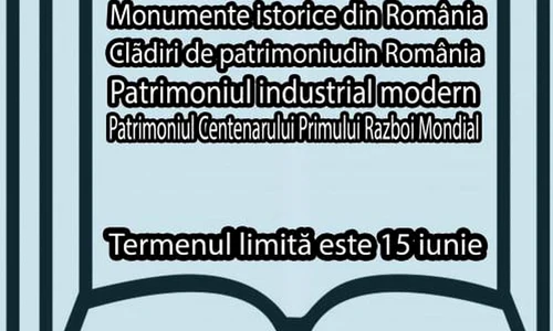 Concurs de eseuri pentru tineri: Arhitectura şi patrimoniul românesc jpeg