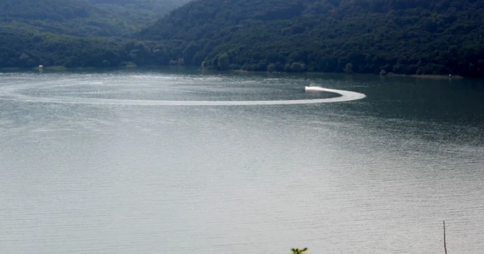 Lacul Cinciş. FOTO: Daniel Guţă. ADEVĂRUL.