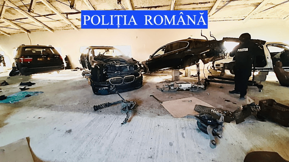Limuzine furate din UE ajung prin Neamţ. Noii deținători ai mașinilor, cercetați dacă au legătură cu infracțiunile