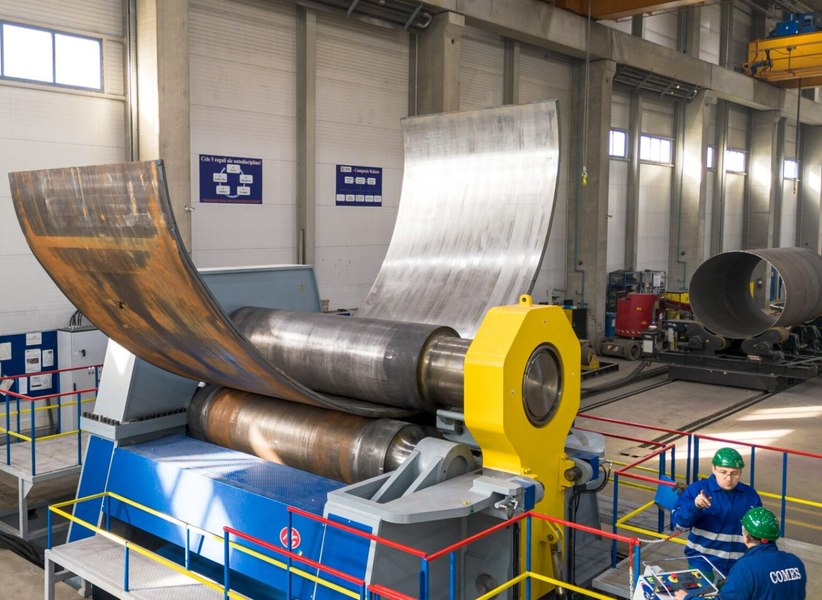 Investiţie strategică în industria grea din România. Echipament de producţie unicat, la o firmă din Neamţ