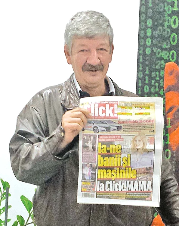 Lozul Click!MANIA i-a adus lui Dan Profeanu 300 de lei