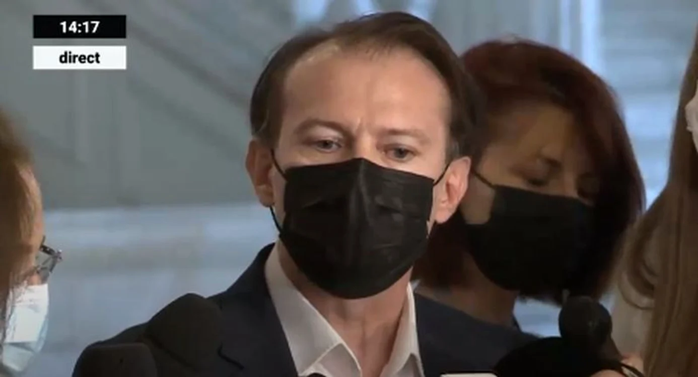 Cîțu a precizat că specialiștii analizează posibilitatea administrării celei de-a treia doze de vaccin anti-Covid Foto: captură Digi24