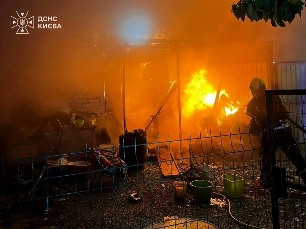 Atac rusesc în Kiev