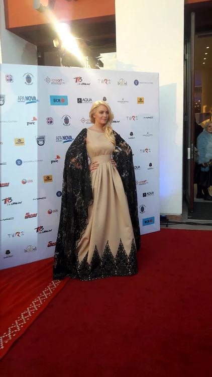 Diana Dumitrescu a fost o apariție elegantă la Premiile Gopo de la TNB