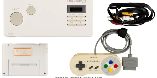 Prototipul consolei Nintendo PlayStation Foto via Heritage Auctions