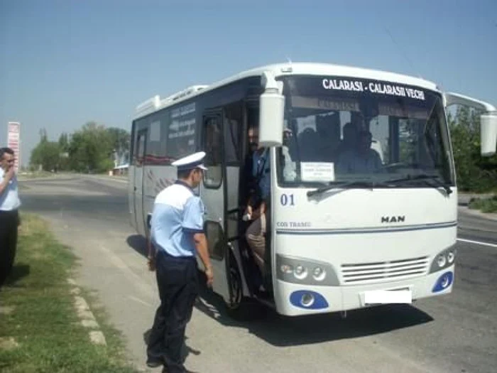 Poliţia face controale Foto:IPJ Călăraşi