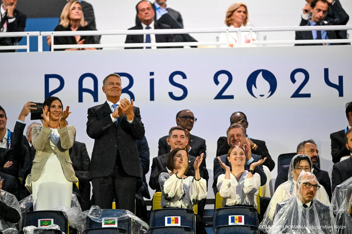 Klaus și Carmen Iohannis, la Jocurile Olimpice. Foto Cristian Nistor/COSR
