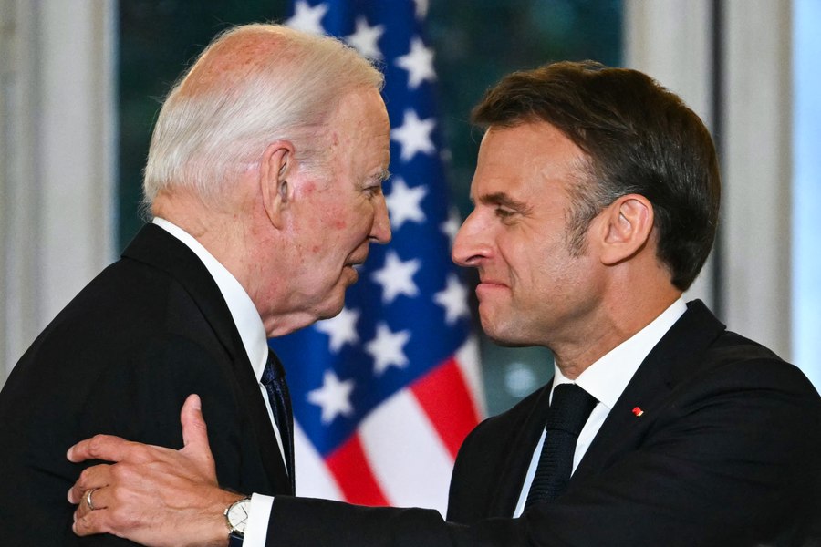 Biden și Macron la Paris: bătălia pentru unitatea Occidentului împotriva Rusiei, pe toate meridianele