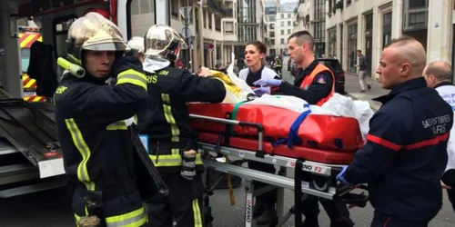 atac intr-o redactie din Paris FOTO AFP