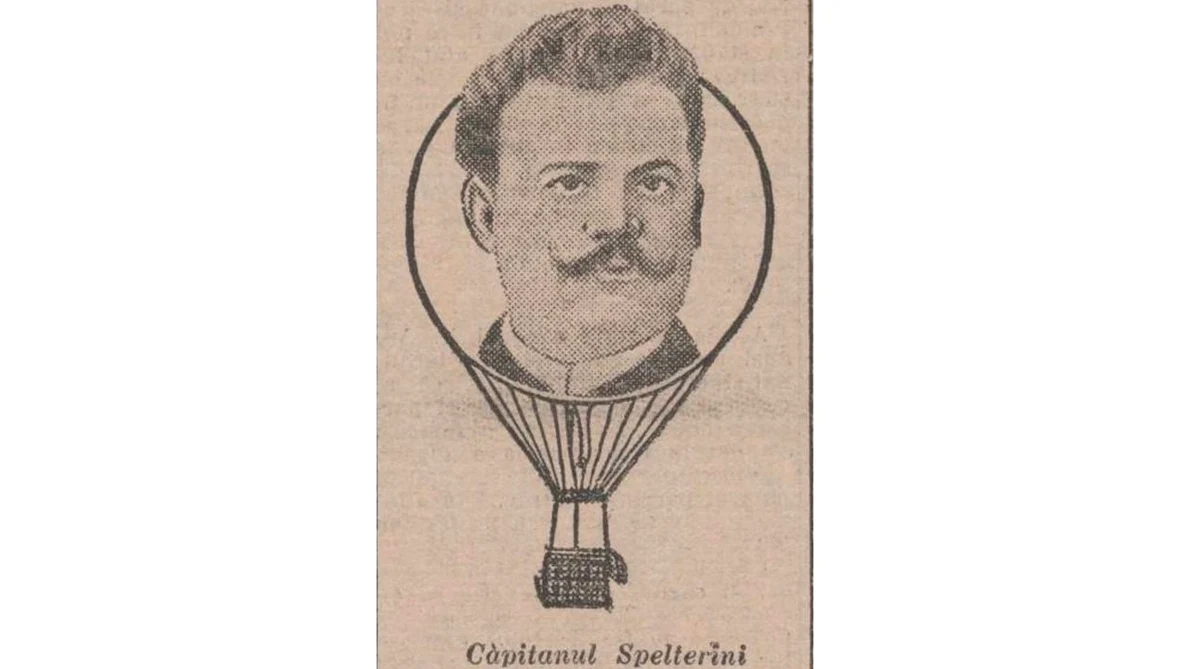 Un zbor cu balonul, de la București la Turtucaia, la sfârșitul secolului al XIX-lea (© Universul / Institutul de Studii Sud-Est Europene)