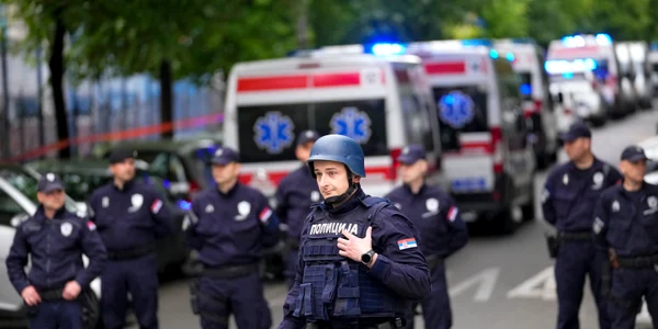 Atac armat în Serbia FOTO Profimedia jpg