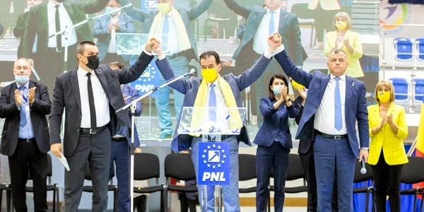 Eugen Pîrvulescu alături de Ludovic Orban şi Cristi Barbu FOTO Facebook Orban