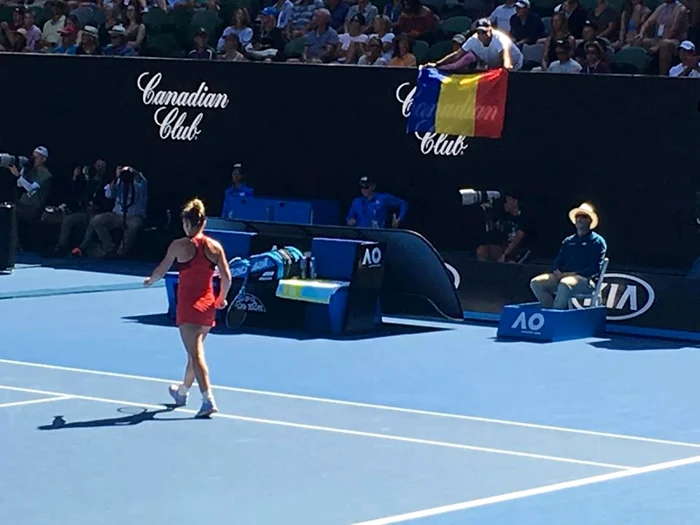 Simona Halep a strălucit la Melbourne  FOTO Iulian Anghel (Melbourne)