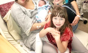 Milla Jovovich și familia ei frumoasă: soțul Paul W S Anderson (54), fiica cea mare, Ever Gabo (11), cea mijlocie, Dashiel Edan (4 ani) jpeg