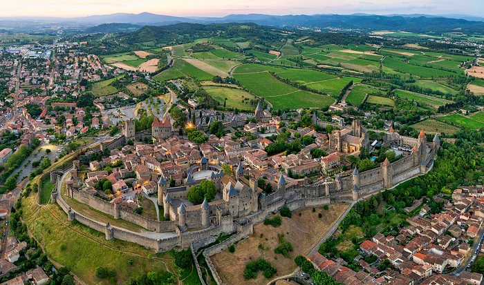 Carcassone (Franța) Sursa foto: Wikipedia