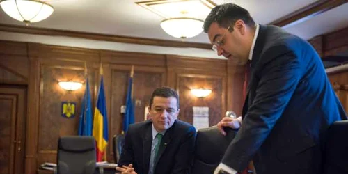  Sorin Grindeanu la Ministerul Transporturilor - cu Razvan Cuc FOTO gov.ro 