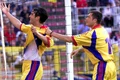Cristi Chivu si Adrian Ilie (EPA) jpg