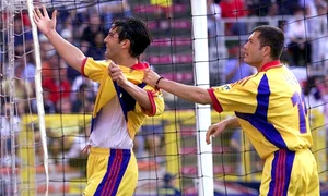 Cristi Chivu si Adrian Ilie (EPA) jpg