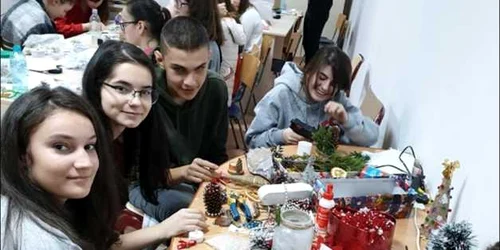 Elevi liceu Bozvici FOTO Nicoleta Unici