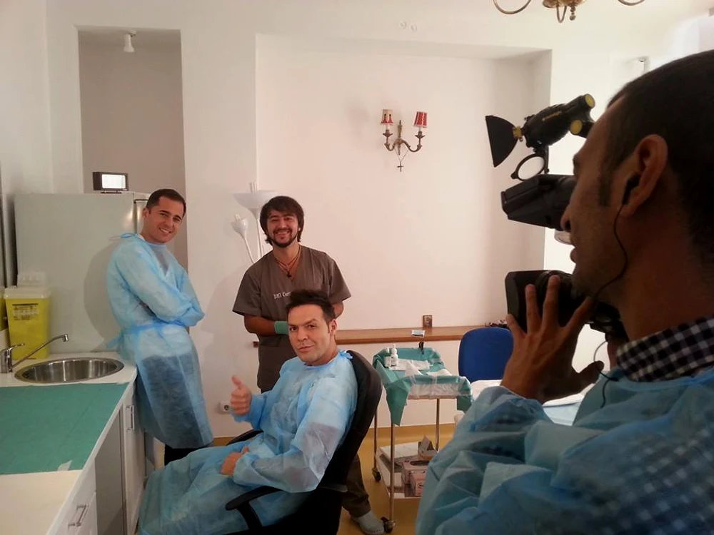 Cornel Păsat, înainte de intervenţia chirurgicală