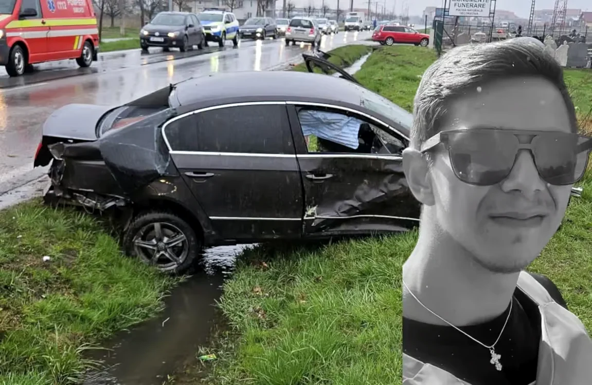 Accidentul a avut loc în Sebeș FOTO: ziarul Unirea