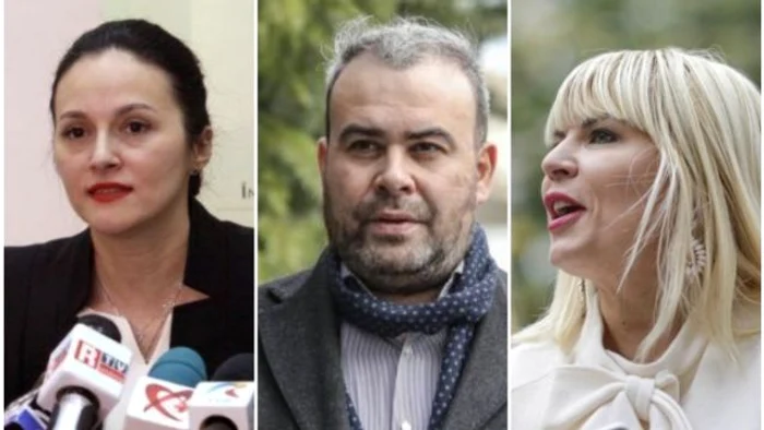 Alina Bica (stânga) are procesul suspendat în aşteptarea unui răspuns de la CJUE, la fel ca Darius Vâlcov şi Elena Udrea Imagine: Adevărul