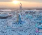 Cel mai mare parc tematic de gheață din lume în Harbin China Sursă China Xinhua Facebook