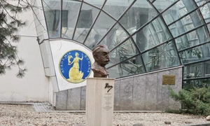 Biblioteca Academiei Române, bustul lui Ioan Bianu, 2024 (© biblacad.ro)