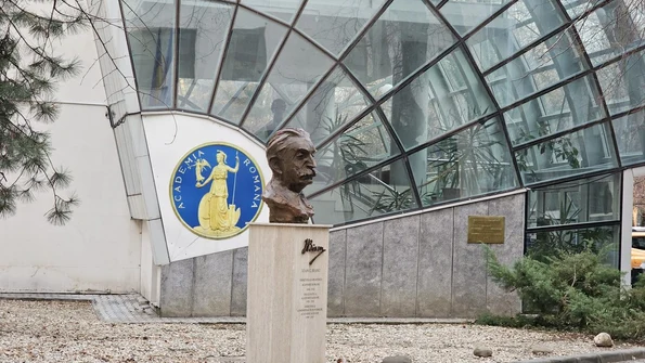 Biblioteca Academiei Române, bustul lui Ioan Bianu, 2024 (© biblacad.ro)