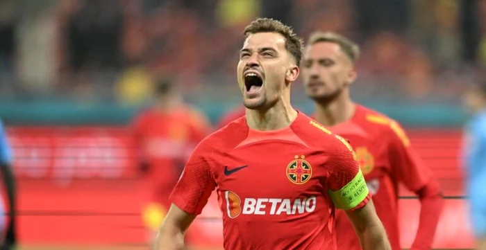 Darius Olaru, eroul FCSB-ului. FOTO: Arhiva Adevărul