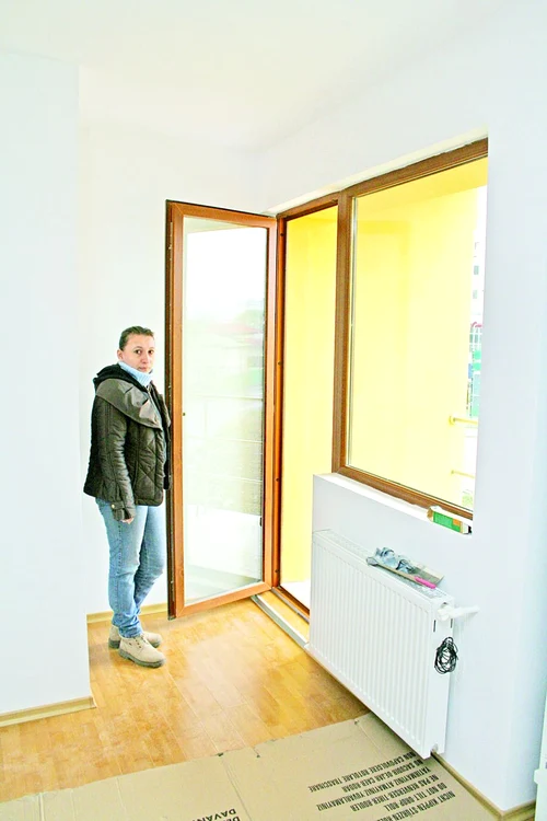 Bucătăria poate fi transformată într-un dormitor micuţ, iar locul de gătit se mută în balon.