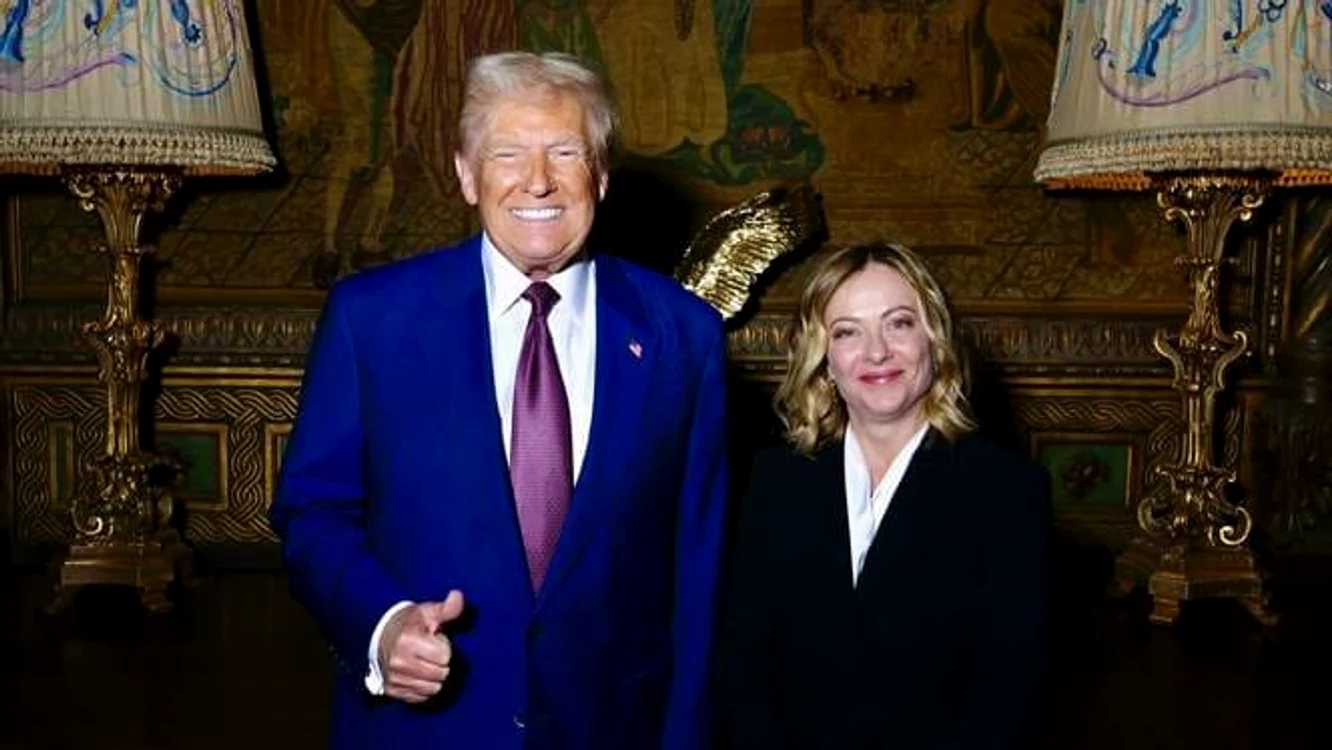 trump meloni/ FOTO:X/@UpdateNews724