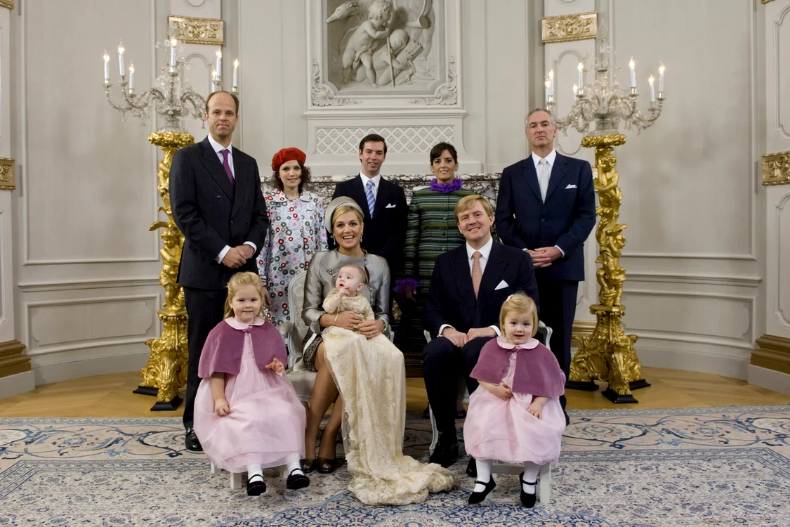 Regina Maxima la botezul regal cu sora ei Ines profimedia 0693855759 jpg