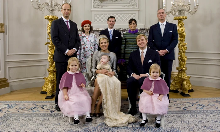 Regina Maxima la botezul regal cu sora ei Ines profimedia 0693855759 jpg