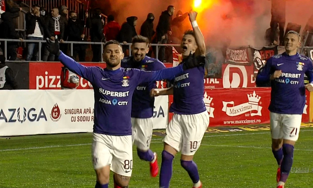 Alex Ioniță după golul marcat la Sepsi. FOTO Digisport