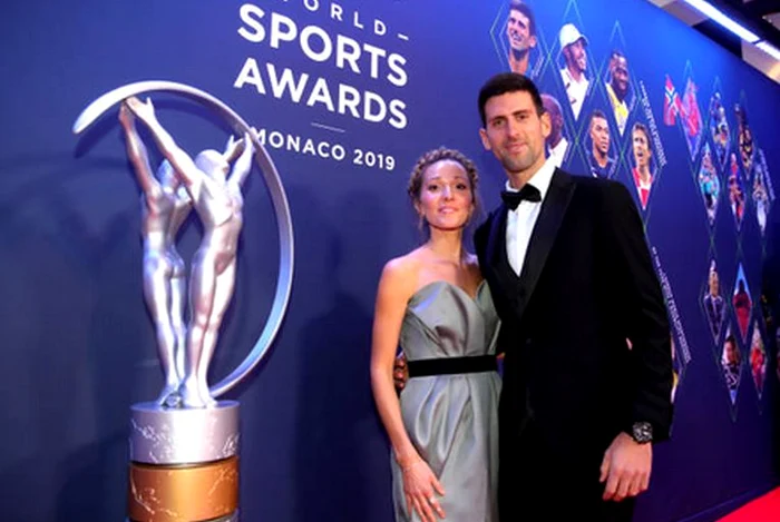 Novak Djokovic și soția lui, Jelena, sunt bolnavi de coronavirusFoto: Guliver/ GettyImages