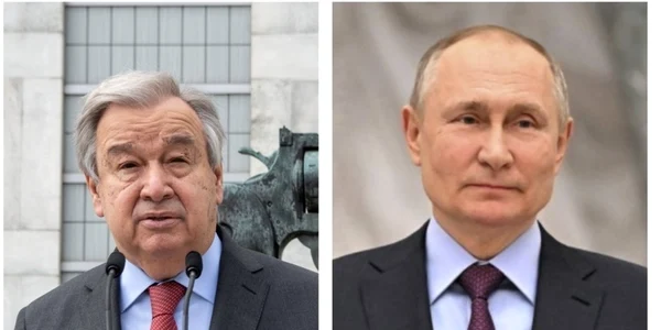 Guterres si Putin 