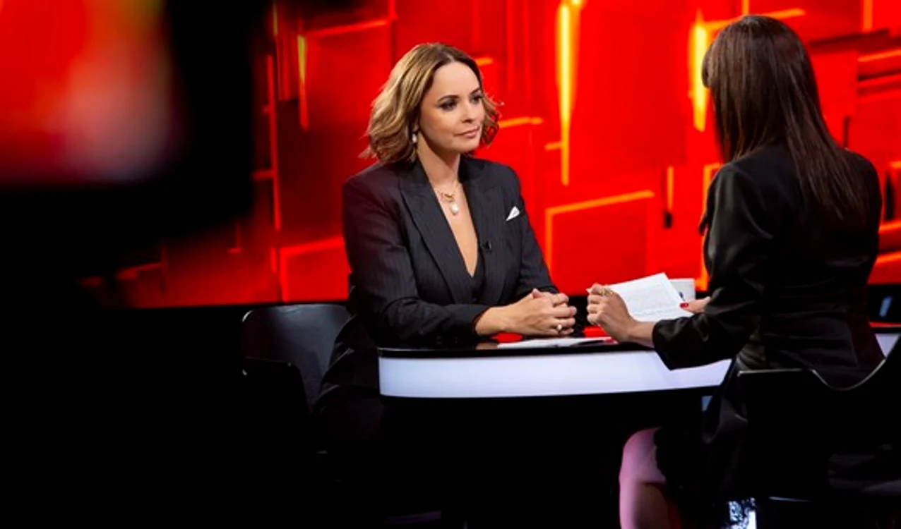 Andreea Marin, invitata primei ediții a noului sezon “40 de întrebări cu Denise Rifai”foto: Kanal D