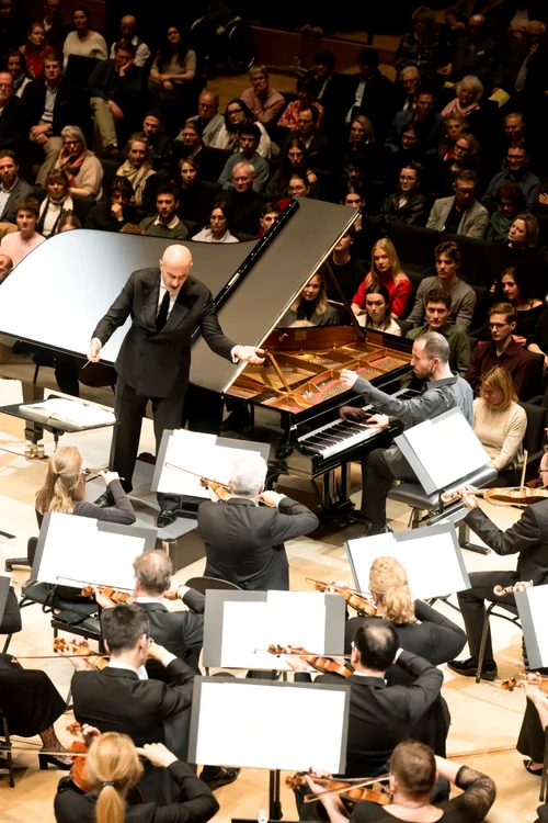 Antonello Manacorda și Igor Levit. FOTO Credit Tobias Hase