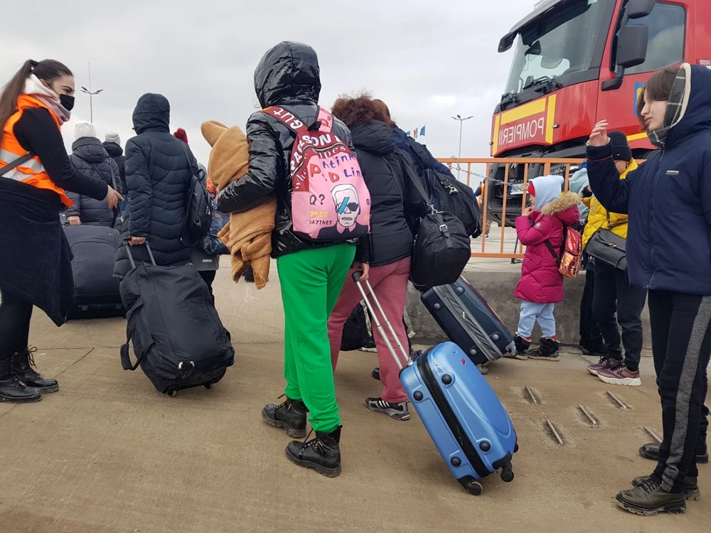 Ialomiţenii au pregătit spaţii de cazare pentru refugiaţii din Ucraina FOTO Călin Gavrilaş