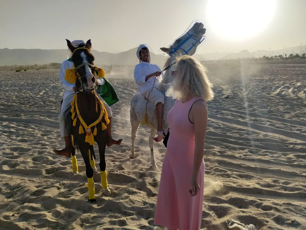 Au fost impresionați de Arabia Saudită (Foto: Profimedia)
