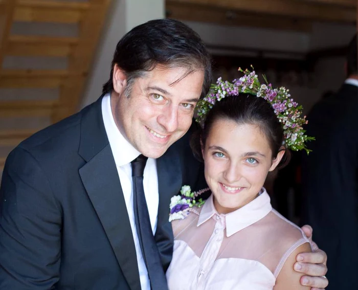 Soţul şi fata Andreei Esca (Foto: Facebook)