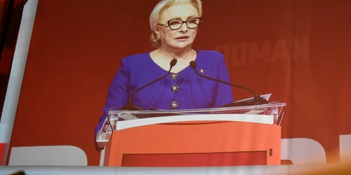 Viorica Dancila la Congresul PSD din 29 iunie FOTO Iulian Bîrzoi