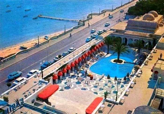 Hotelul Alwedan din Tripoli, anul 1960