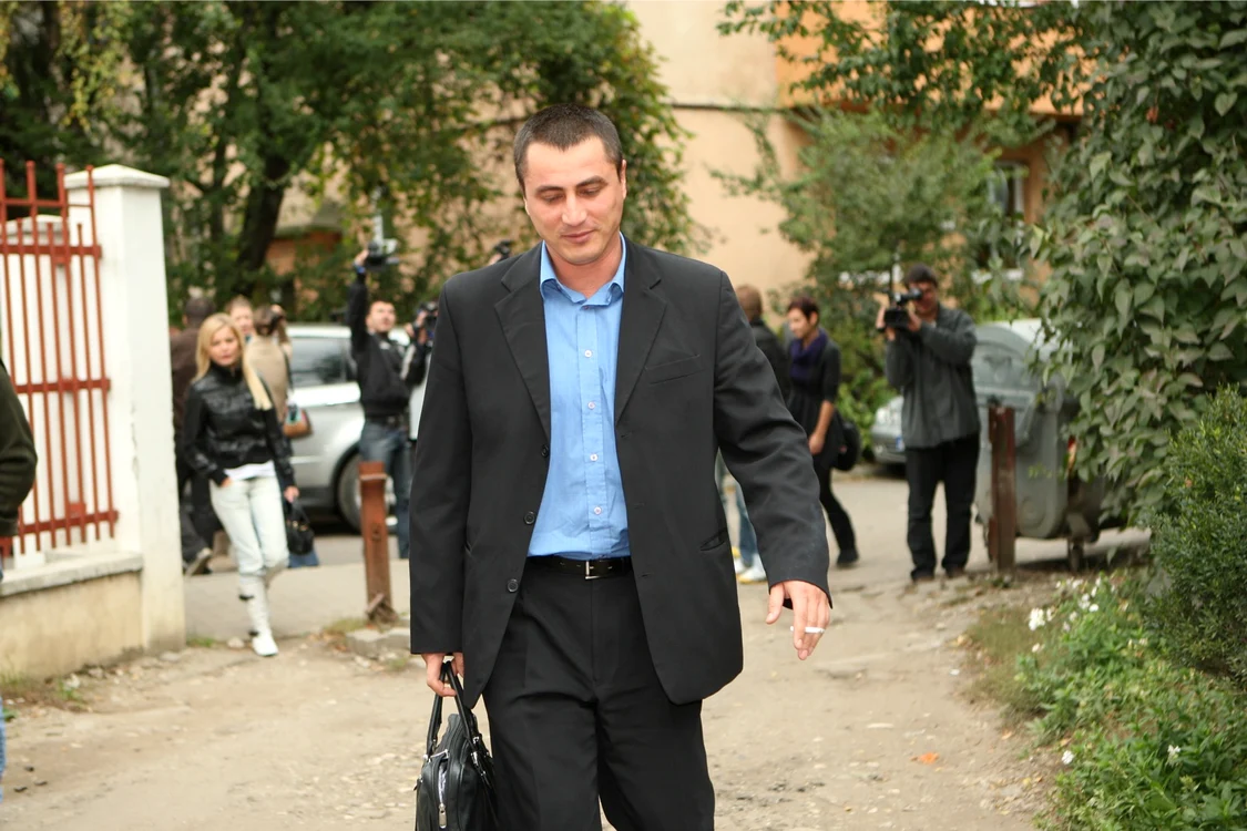 Cristian Cioacă s-a mulţumit doar să le zâmbească jurnaliştilor Foto.arhivă