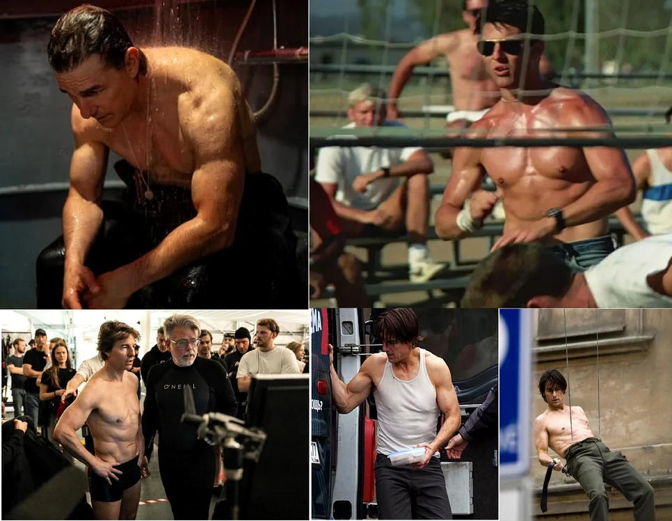 Imagini cu corpul tonifiat al lui Tom Cruise la 63 de ani Colaj DMS