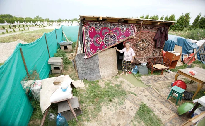 Maria Țanea se chinuie să trăiască uitată de toți Foto: Florin Şuler