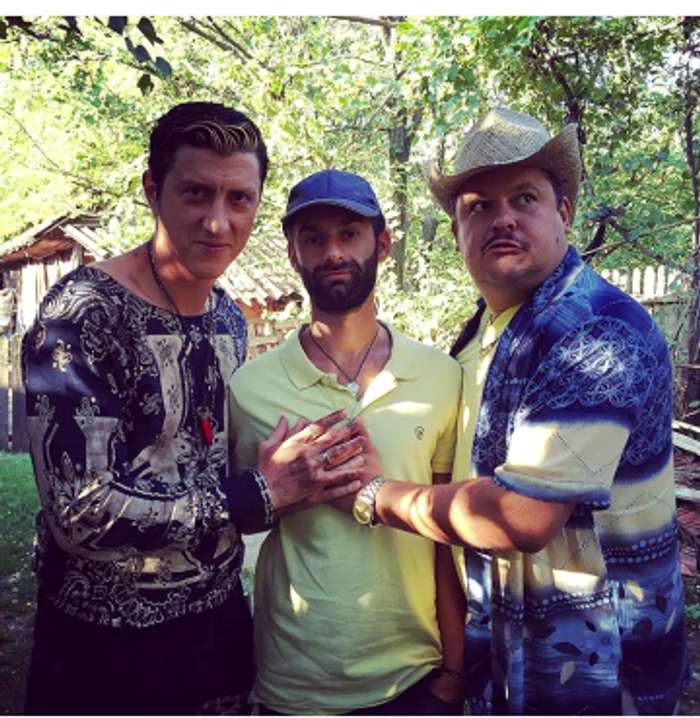 Paul Ipate, alături de Mihai Bobonete (Bobiţă) şi Constantin Diţă (Gianni)